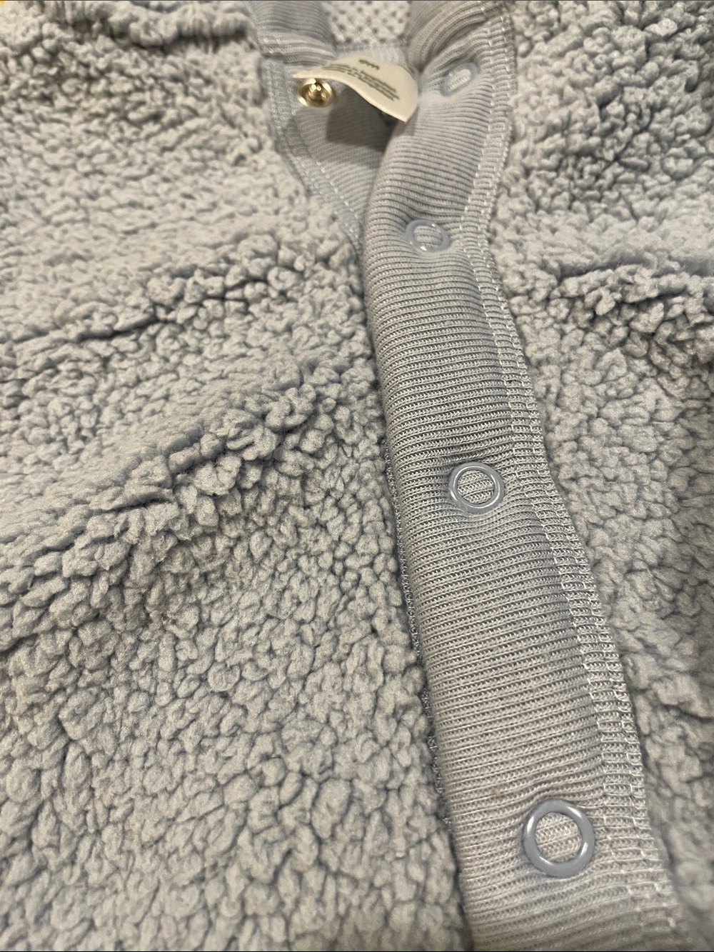 Cozy Sherpa Hooded Baby Jacket - Picture 3 of 3